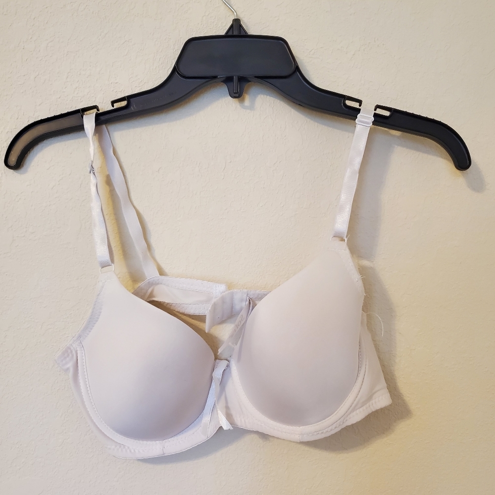 Classic white bra